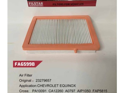 FA6599B（23279657   CHEVROLETEQUINOX   PA1009   CA12260   A0797   AIP1050   FAP5815）